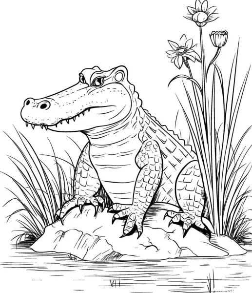  عکس تمساح گوگولی