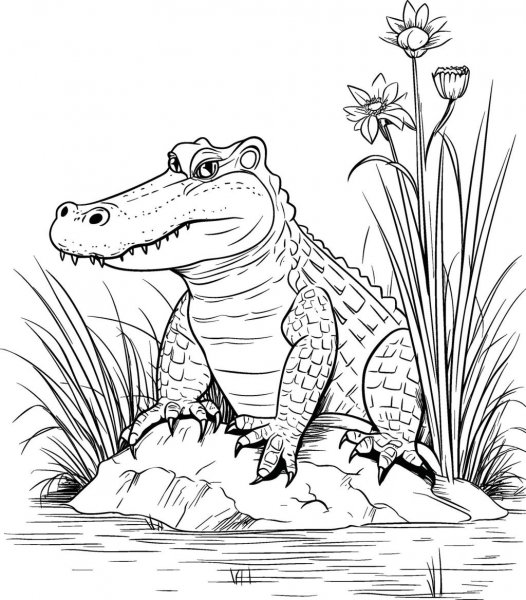  عکس تمساح فانتزی