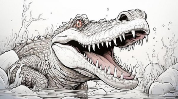  عکس تمساح فانتزی