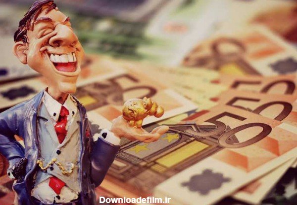  عکس کارتونی ثروت