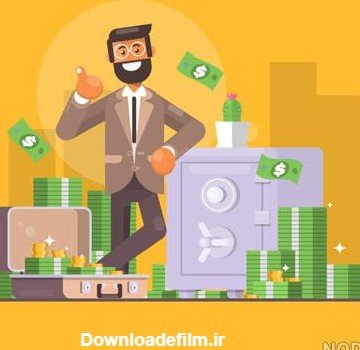  عکس کارتونی ثروت