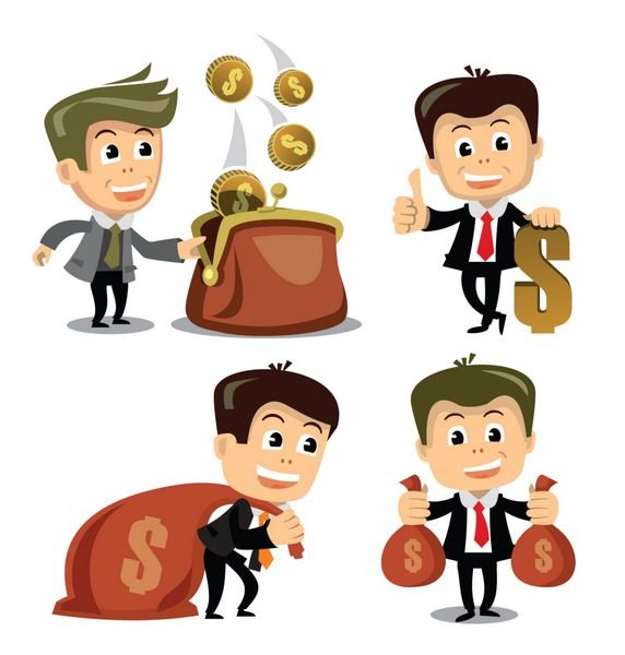  عکس مرد ثروتمند کارتونی