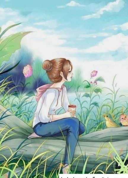 عکس کارتونی جنگل سبز