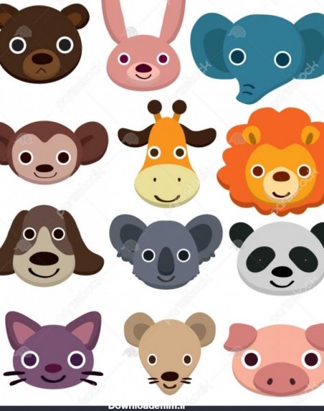  عکس حیوانات کارتونی بامزه