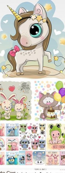  عکس حیوانات کارتونی بامزه