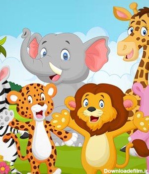  عکس کارتونی جنگل سبز