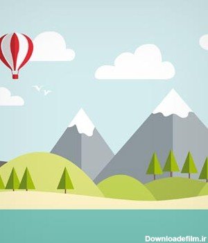  عکس کارتونی جنگل سبز