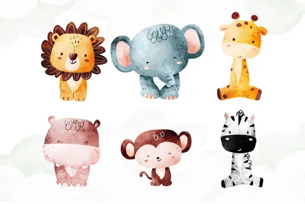  عکس حیوانات کارتونی برای پروفایل