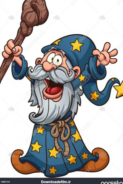  عکس کارتونی جادوگر