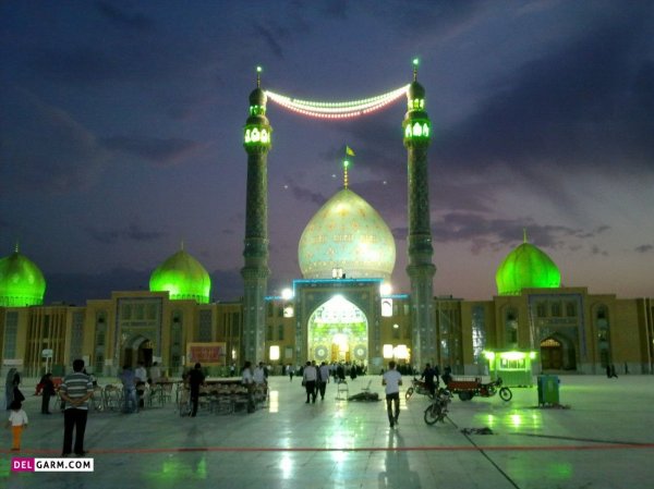 عکس از مسجد جمکران با کیفیت بالا
