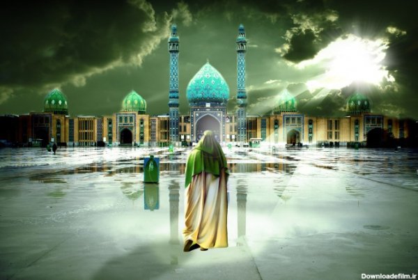  عکس امام زمان واقعی در مسجد