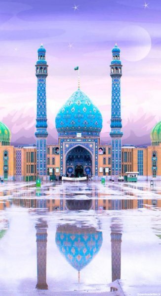  عکس امام زمان واقعی در مسجد