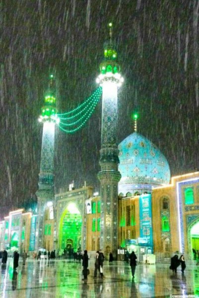  عکس امام زمان واقعی در مسجد