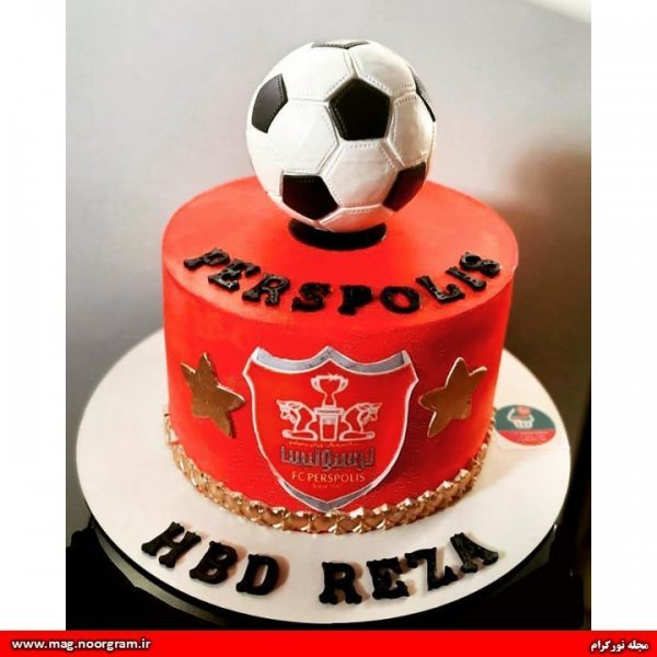  عکس کیک پرسپولیس