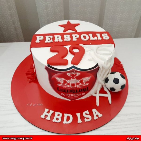  عکس کیک پرسپولیس