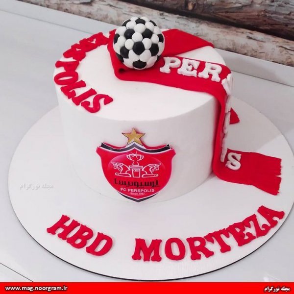  عکس کیک پرسپولیس