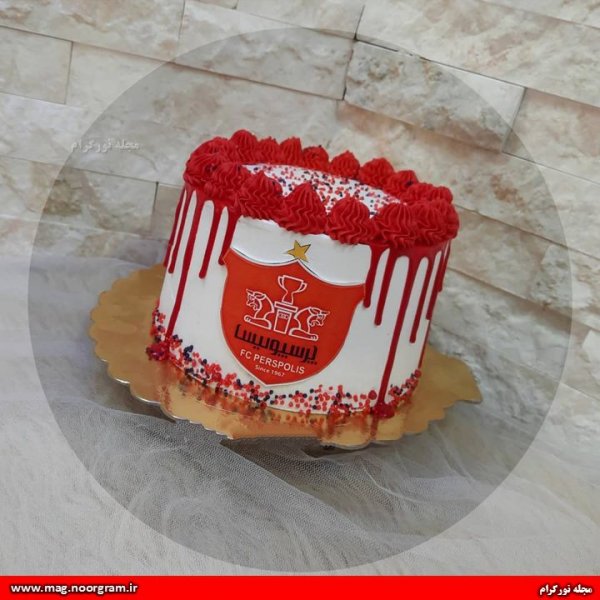  عکس کیک پرسپولیس
