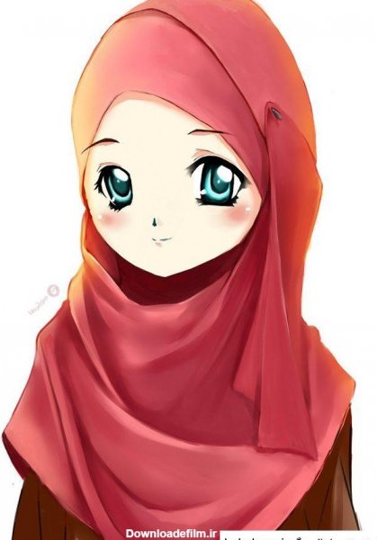  عکس نماز خواندن دختر فانتزی