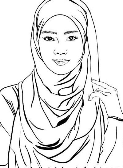  عکس نماز خواندن دختر فانتزی