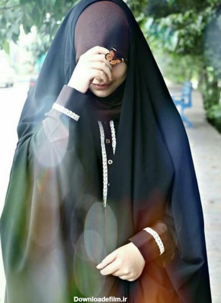  عکس دختر با چادر نماز برای پروفایل