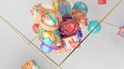  بک گراند سه بعدی