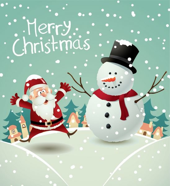  عکس کریسمس کارتونی