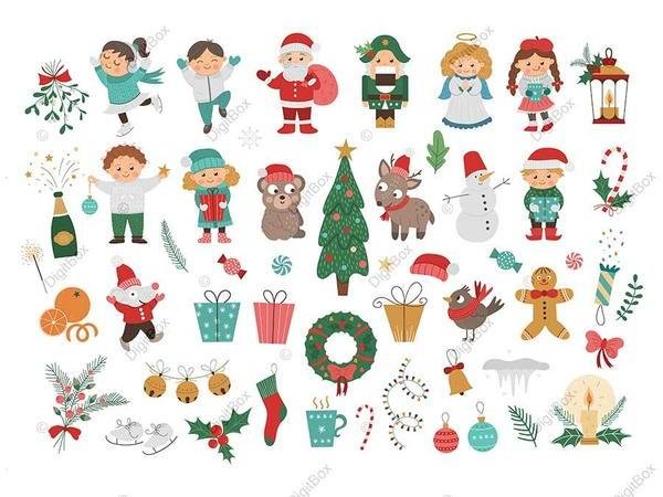  عکس کریسمس کارتونی