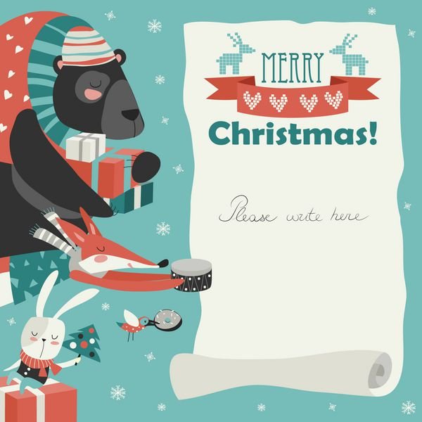  عکس کریسمس کارتونی