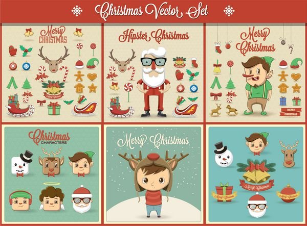  عکس کریسمس کارتونی