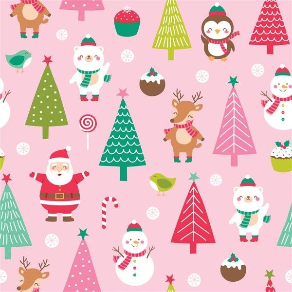  عکس کریسمس کارتونی