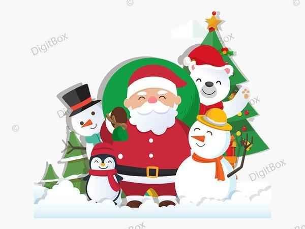  عکس کریسمس کارتونی