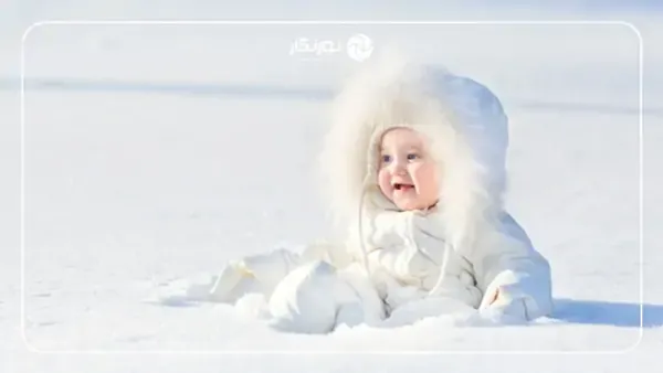 بک گراند کریسمس نوزاد