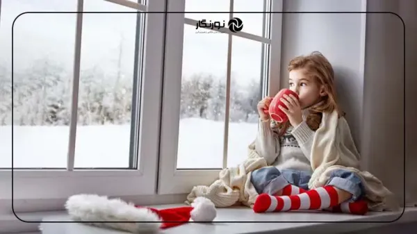  بک گراند کریسمس نوزاد