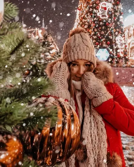  تصویر زمینه کریسمس دخترانه