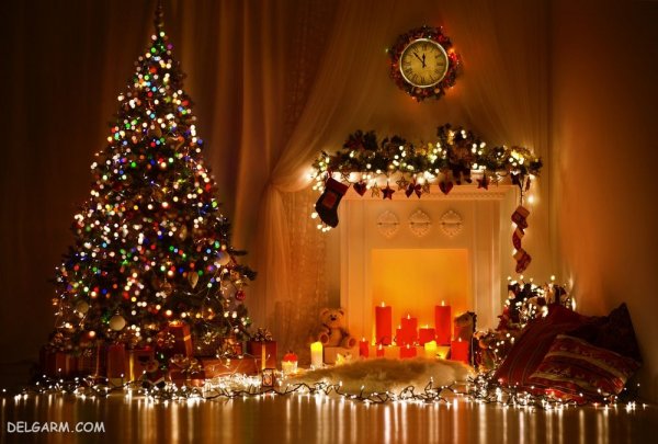  تصویر زمینه درخت کریسمس