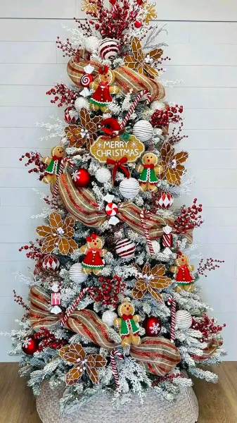  ایده تزیین درخت کریسمس