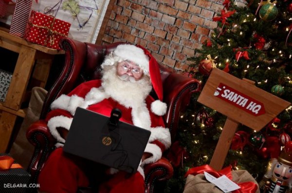  تصویر زمینه کریسمس بابانوئل