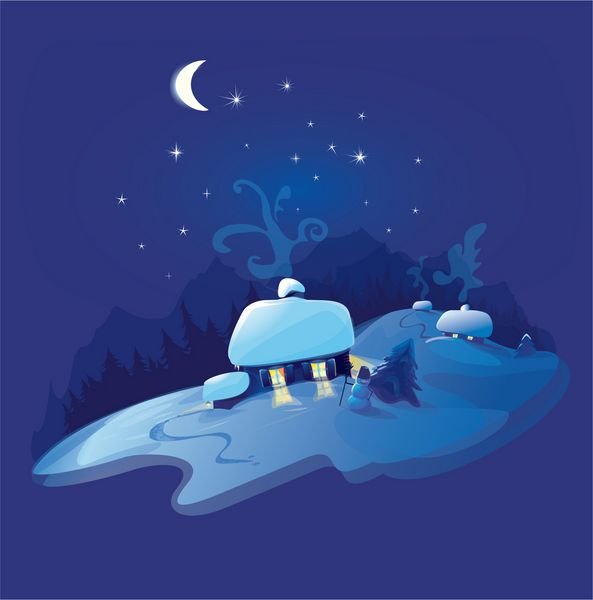  عکس برف و کریسمس