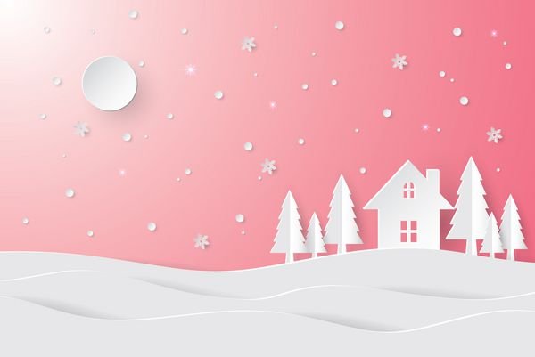  عکس برف و کریسمس