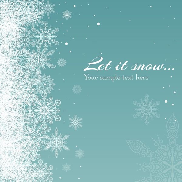  عکس برف و کریسمس