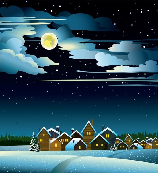  عکس برف و کریسمس