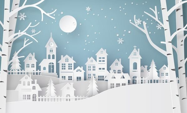  عکس برف و کریسمس