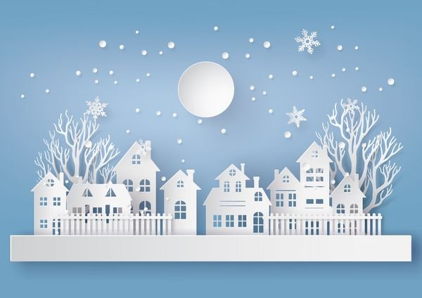  عکس برف و کریسمس