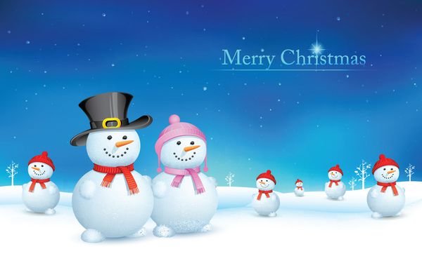  عکس برف و کریسمس