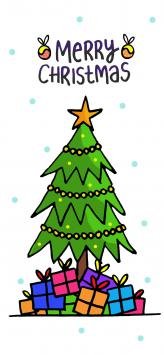  عکس درخت کریسمس فانتزی