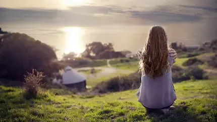  عکس پروفایل دختر تنها