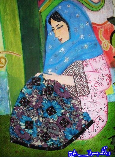  عکس دختر بلوچ زاهدانی