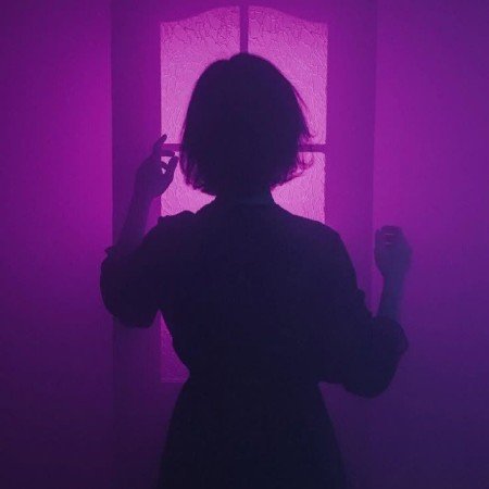  پروفایل دختر بنفش