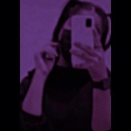  پروفایل بنفش کیوت دخترانه