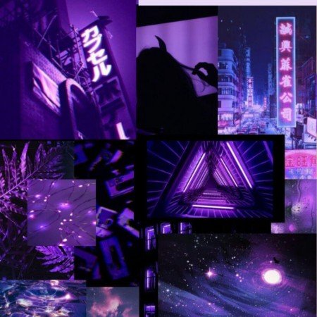  پروفایل بنفش کیوت